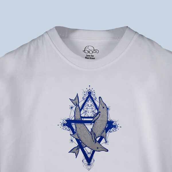 Dolphin Geometric Tee