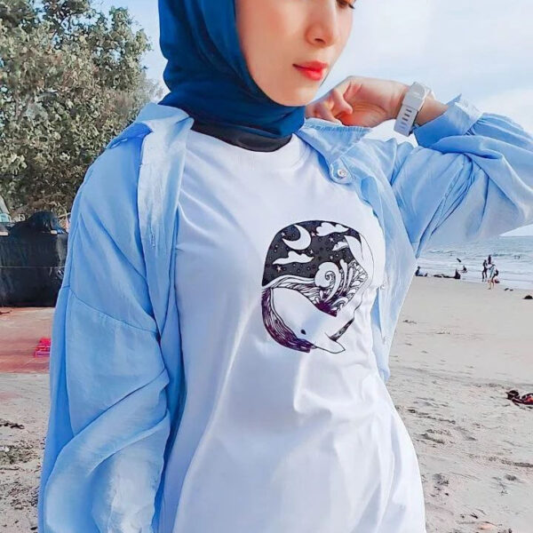 Good Night Whale Tee