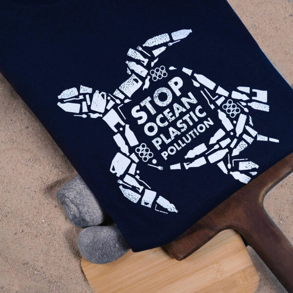 Stop Ocean Plastic Pollution Turtle Tee