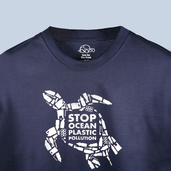 Stop Ocean Plastic Pollution Turtle Tee